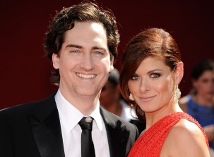 Daniel Zelman y Debra Messing